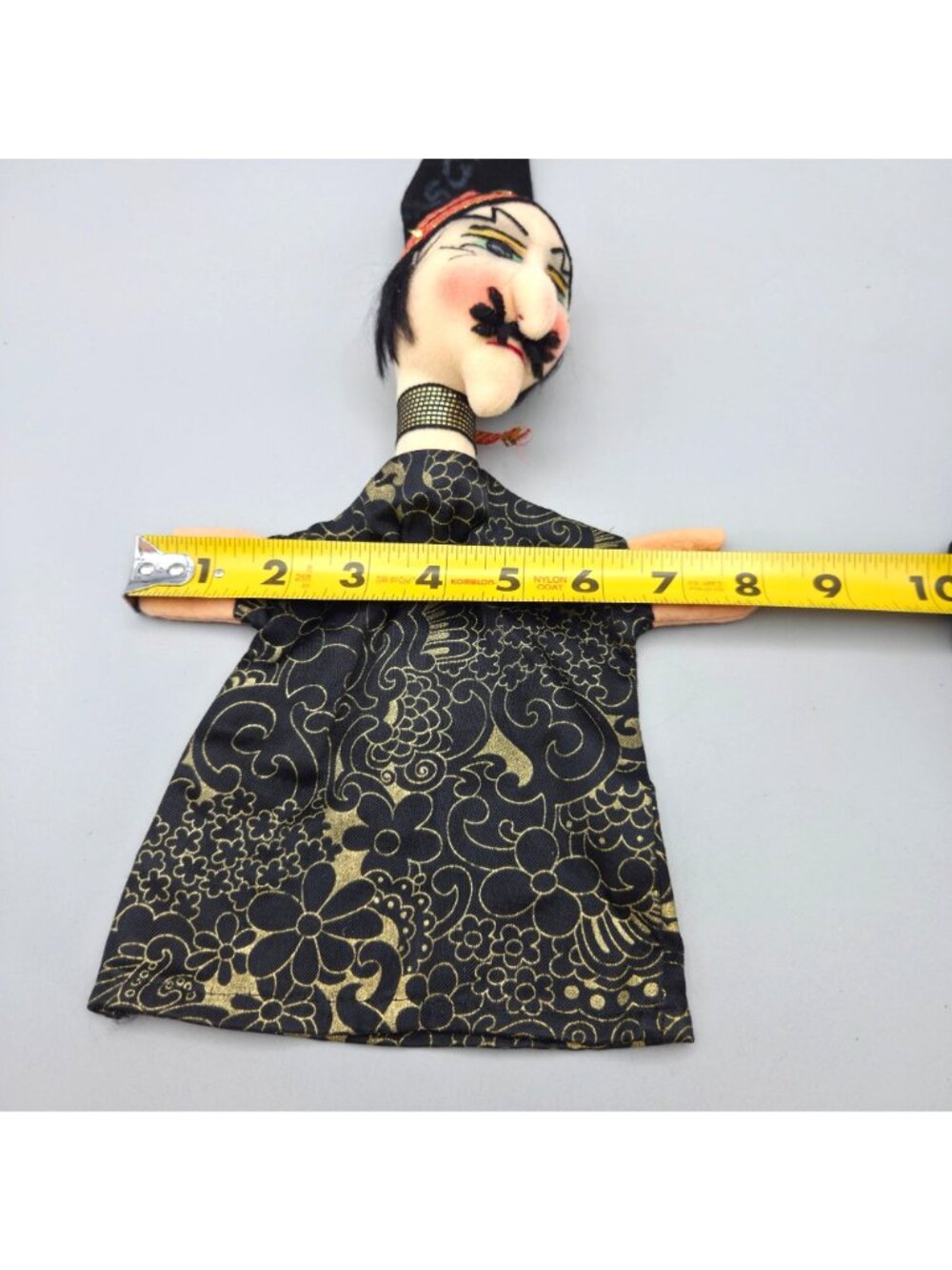 Vintage German Kersa Style Wizard Hand Puppet Felt Magic Hat Simsala Bim Toy - Picture 10 of 10